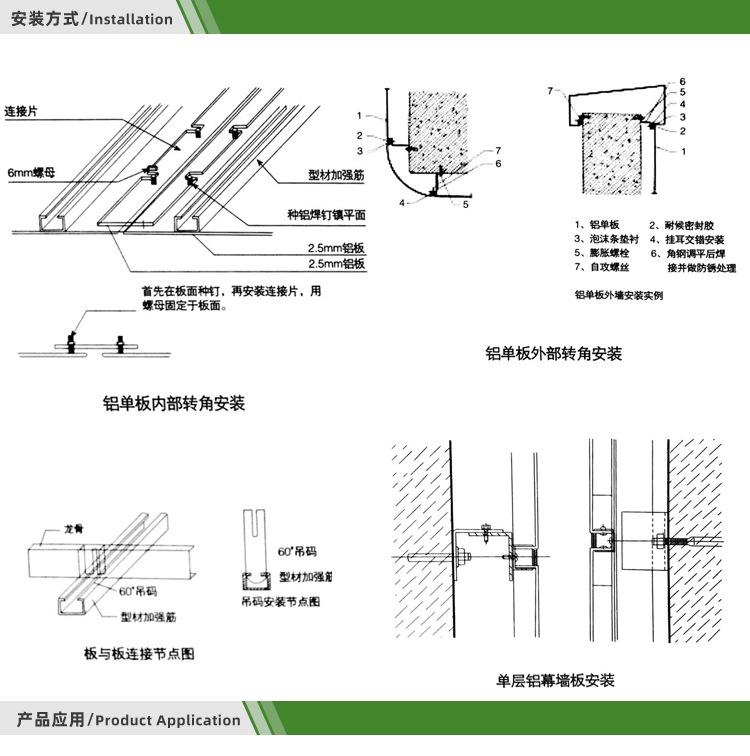 鋁穿孔吸聲板安裝方式 鋁穿孔吸聲板安裝方式