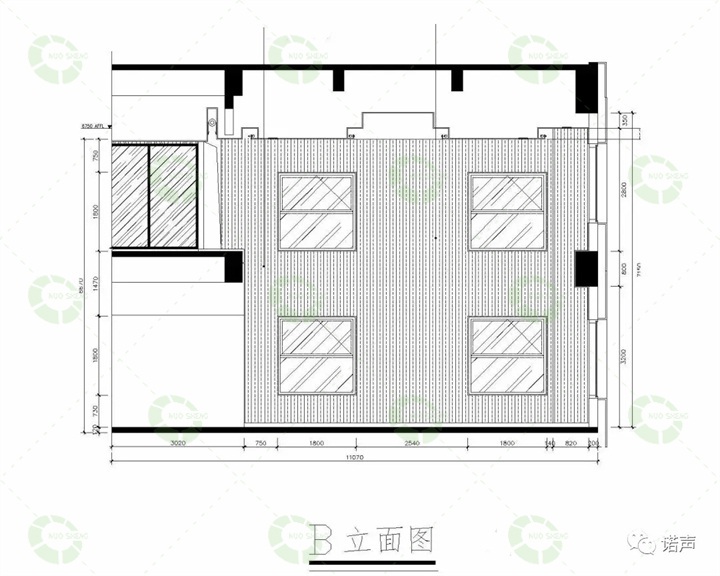 深圳中廣核多功能廳設(shè)計圖2 深圳中廣核多功能廳設(shè)計圖2